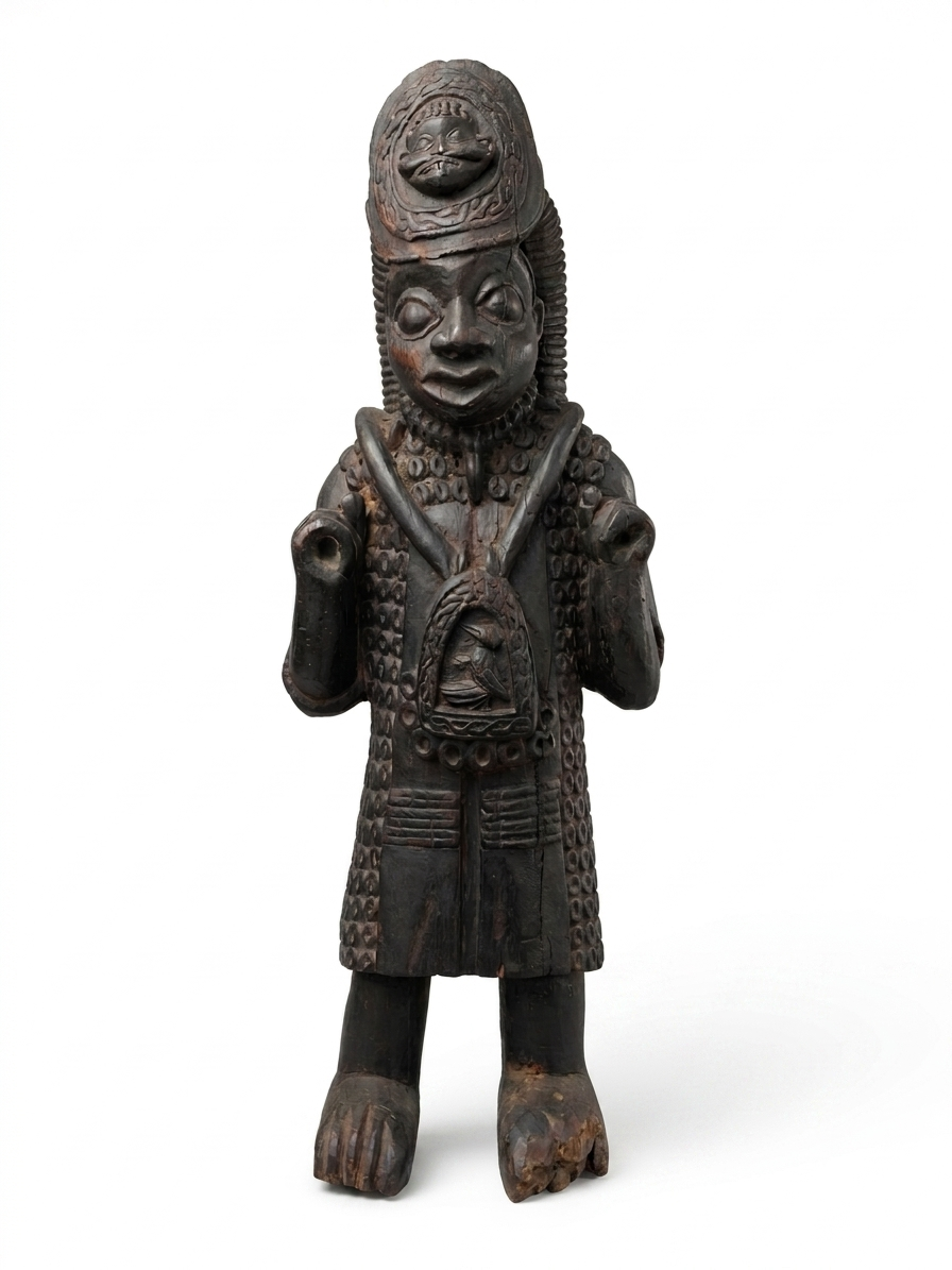 Commemorative statue of the King